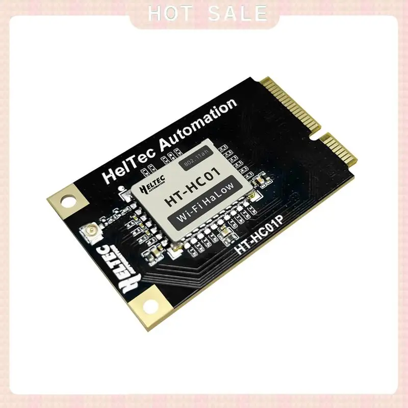 Entrega 24 horas H ELTEC AUTOMATION HT-HC01P Wifi Halow Module Mini Interface Pcie Integrar com Rede Ethernet Wi-Fi Tradicional
