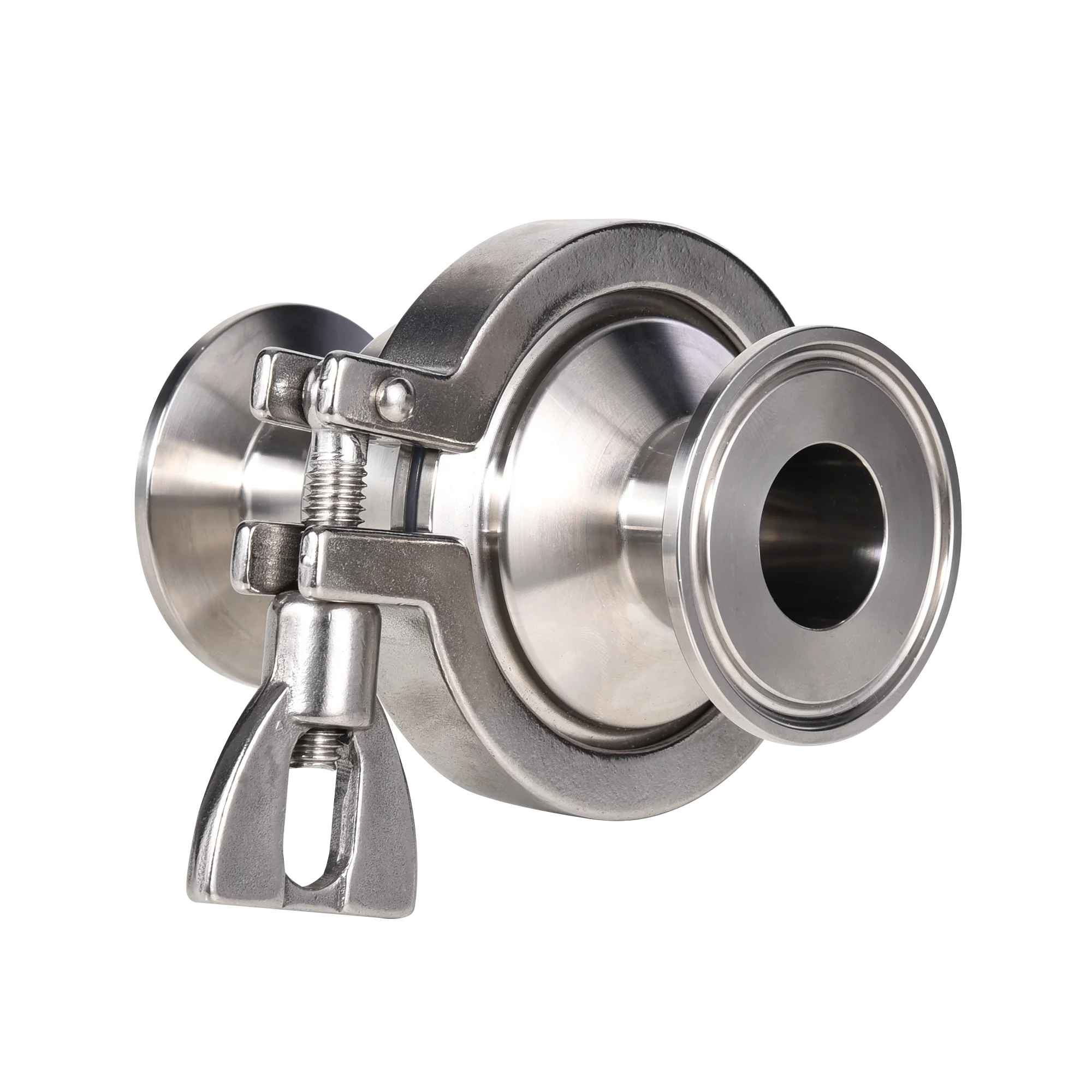 Clamp Check Valve SS304 316L Stainless Steel Sanitary Clamp Check Valve