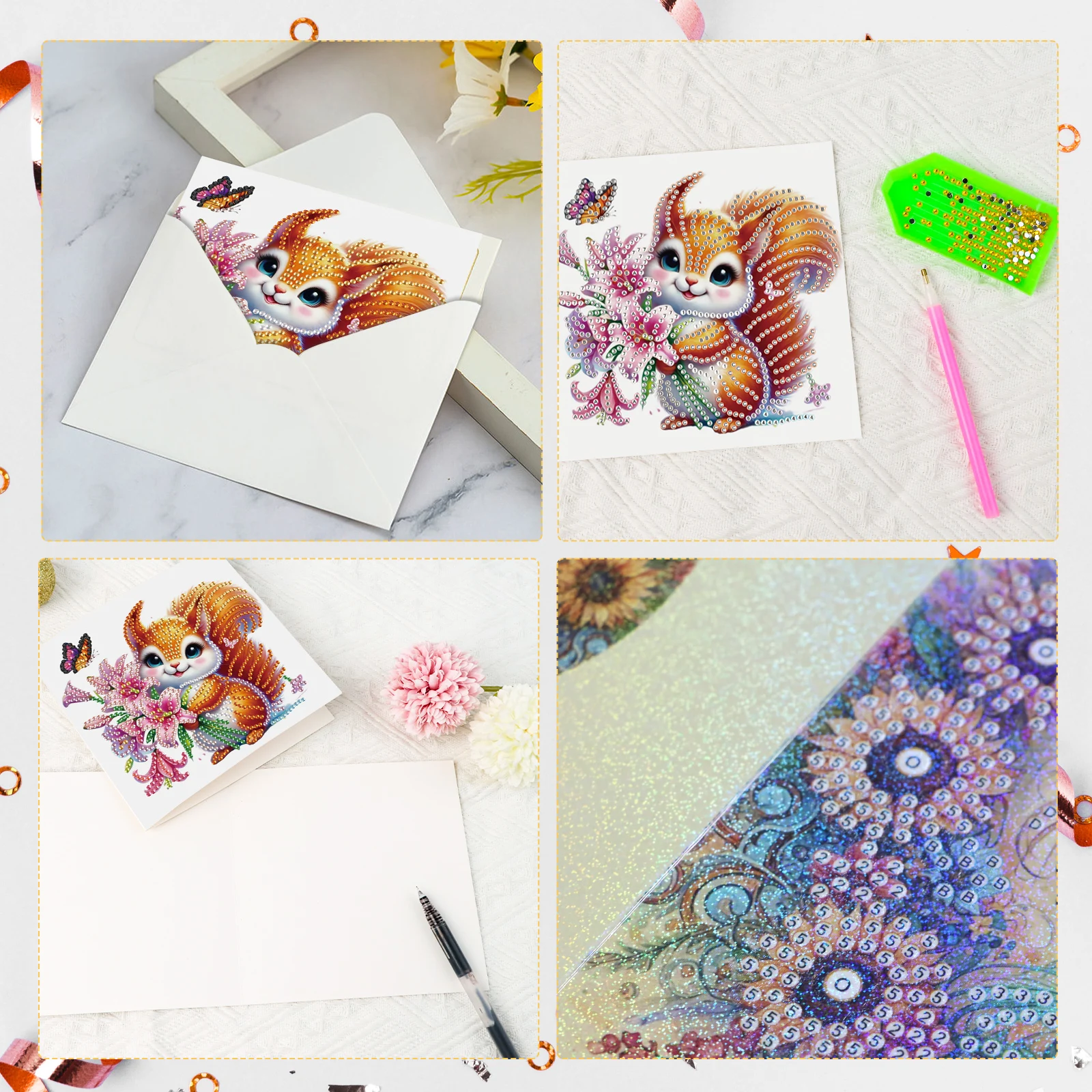 Kit di biglietti d'auguri per  - Art Craft Animals recensione e prezzo