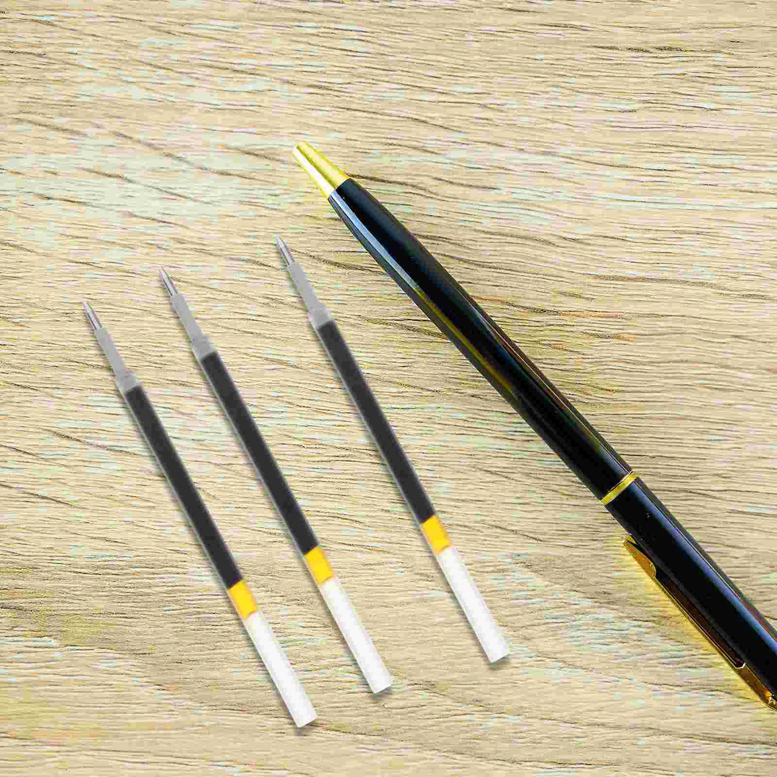 60 Pcs Gel Refill Pen Replacement Refillable Fine Tip Writing Refills Liquid Decorative