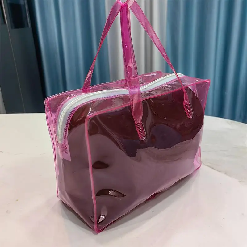 Wet Dry Separation Waterproof Swim Bag Thickened Large Capacity Moistureproof Travel Toiletries Storage Hand Bag