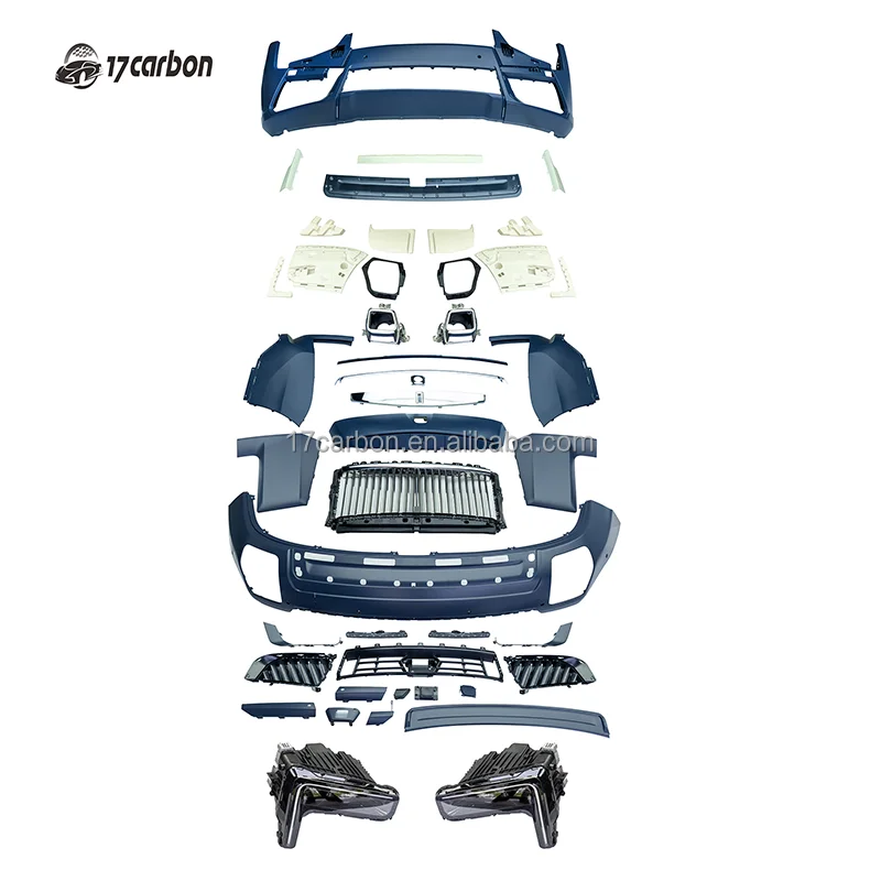 

High Quality New Arrivals PP Full Set Body Kits for Rolls-Royce Cullinan (RR31) 2019- Old New Version Upgrade Polished Finish