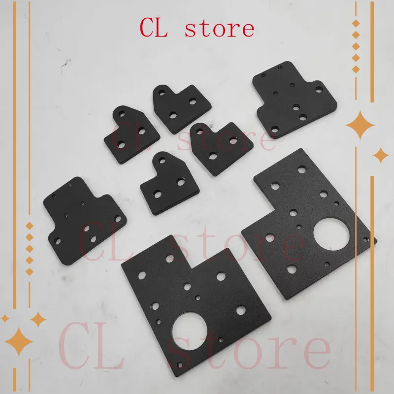 

Для Ratrig V-Core 3,1 3D-принтер XY, фиксация двигателя, комплект монтажной пластины натяжного ролика из алюминиевого сплава