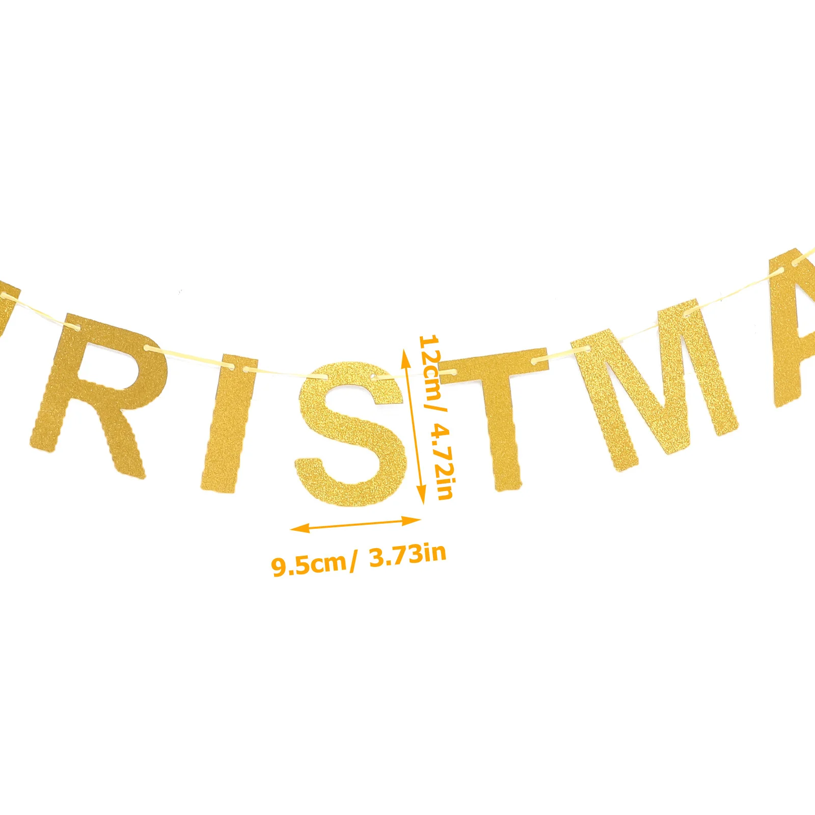 مجموعة واحدة من لافتة تزيين حفلات عيد الميلاد، لافتة ورقية معلقة متعددة الاستخدامات للمنزل، احتفالية لعيد الميلاد، إكليل داخلي وخارجي #5