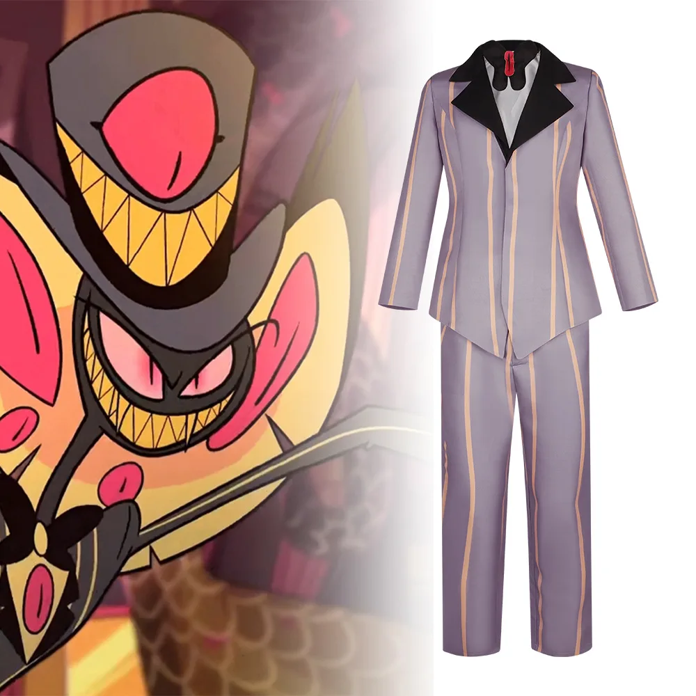 costume-de-cosplay-de-sir-pentious-de-l'enfer-inn-alastor-hell-inn-hotel-et-station-balneaire