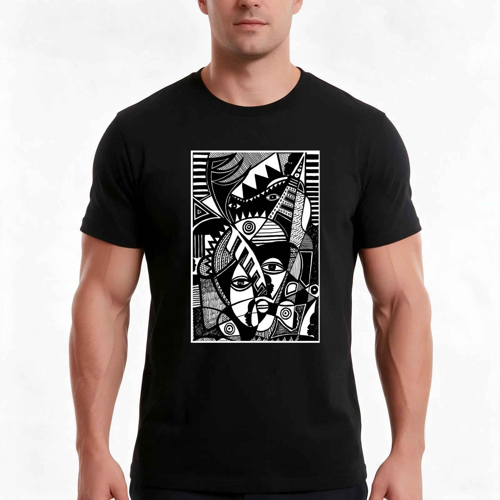 Contemplation in a Time of Confusion T-Shirt Summer Casual Cotton Tee Oversized Streetwear Tops Vintage Graphic Print