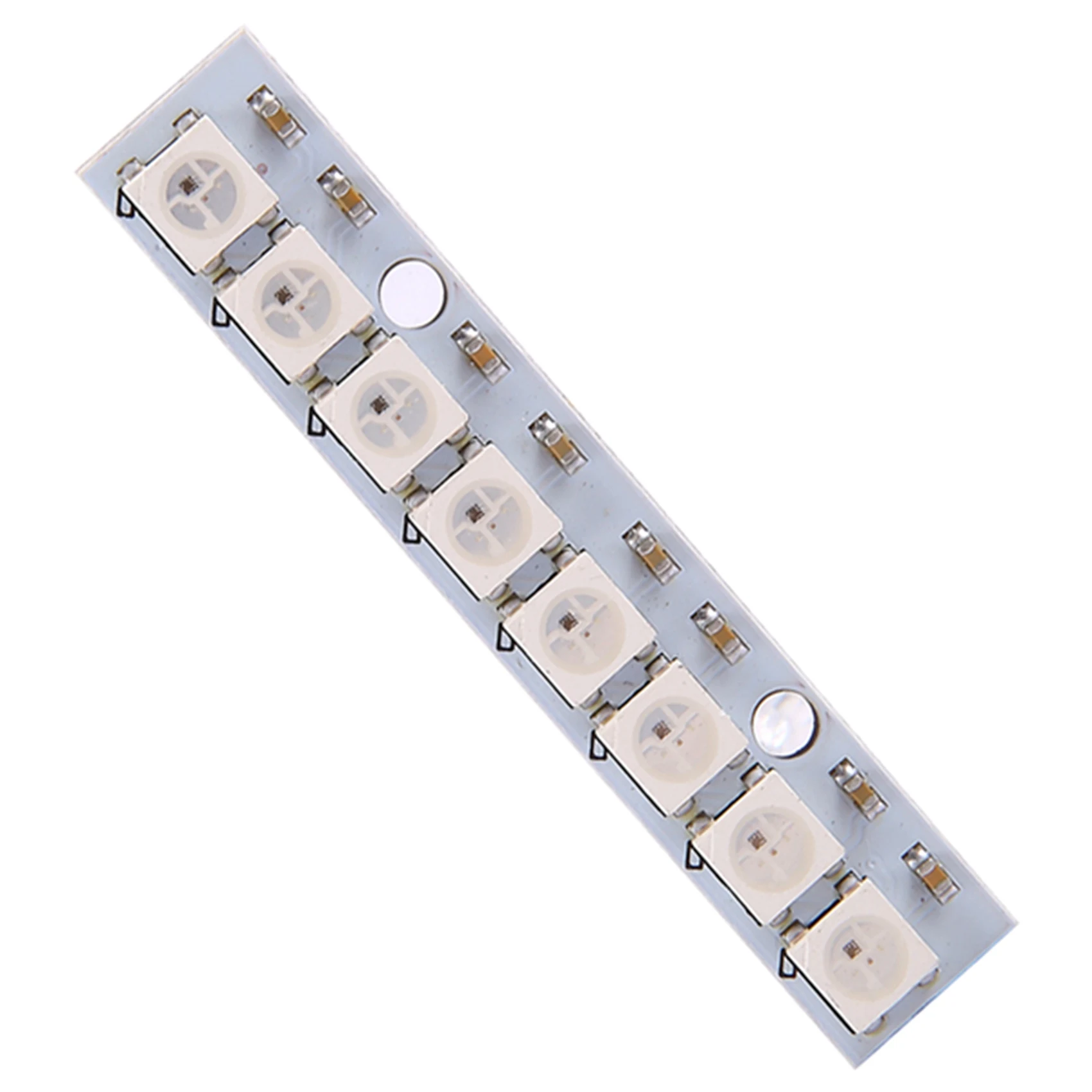 8 x WS2812B 5050 RGB lampu LED mengemudi Strip papan Built-in warna penuh untuk NAZE32 CC3D