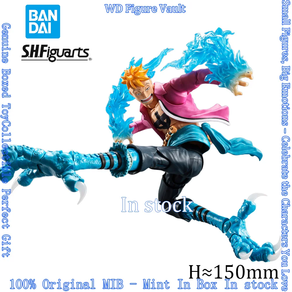 

In stock Bandai Licensed S.H.Figuarts Marco-Marineford Summit War-One Piece (Others)Figures Anime Model Genuine Boxed Toy Gift