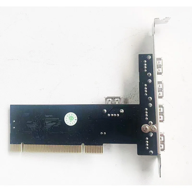 High Quality USB 2.0 4 Port 480Mbps High Speed VIA HUB PCI Controller Card Adapter PCI Cards