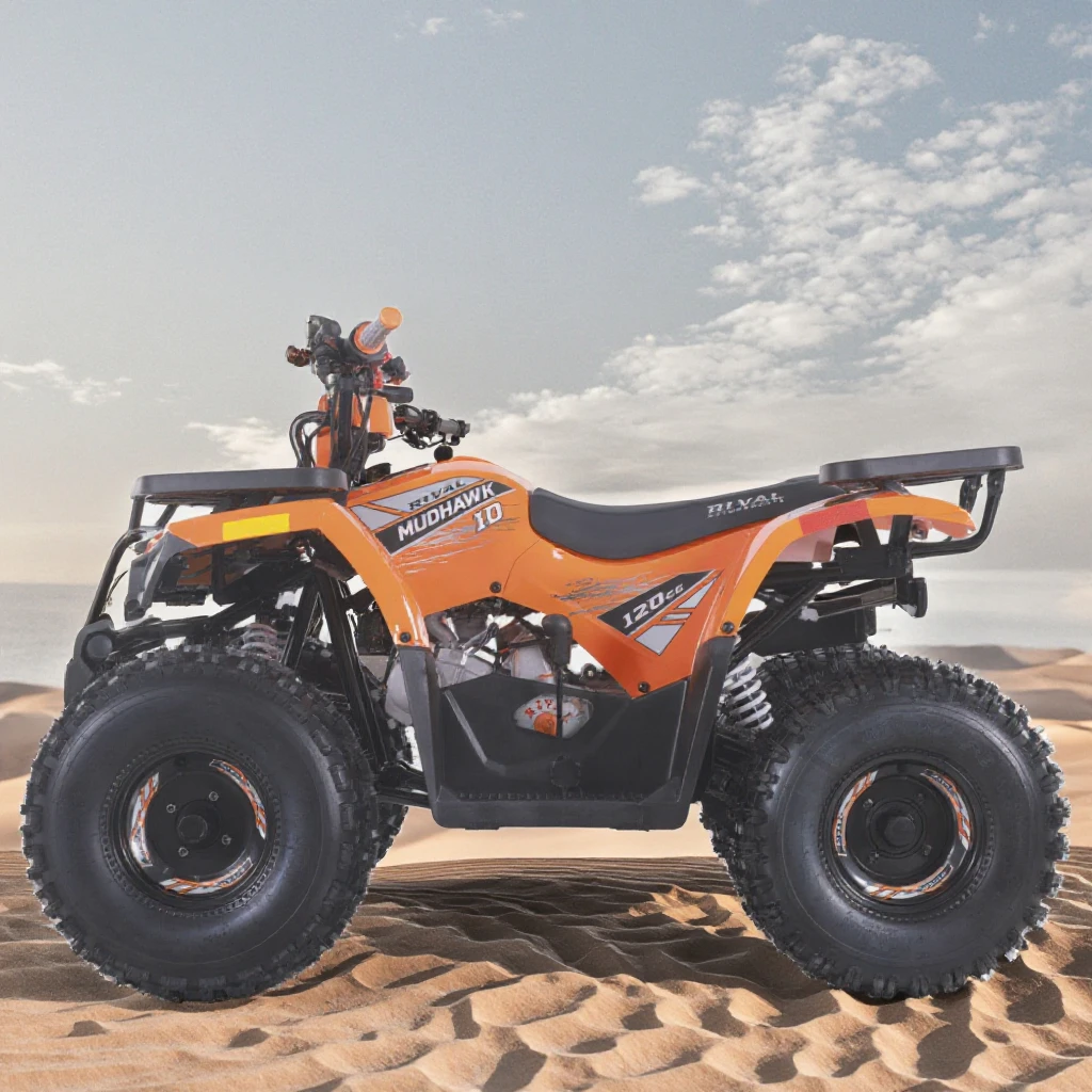 Tao Motor 2025 Automatic Chain Drive New 110cc Quad ATV for Kids