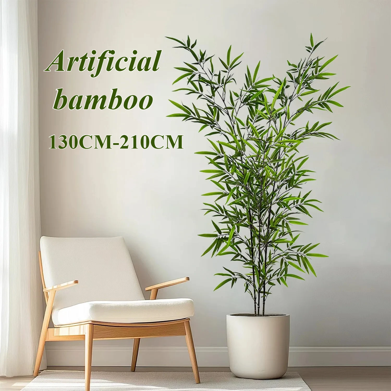 

Artificial Bamboo Large PVC Material Purple Bamboo 130CM To 210CM Simulated Bamboo Family Hotel Garden Decoration Fake Plants