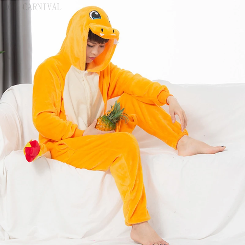 Yellow Bee Kigurumi Onesies Pajamas Cartoon Animal Cosplay Pyjamas Adult Onesies Party Dress Halloween Stage Performance Custome - view 3
