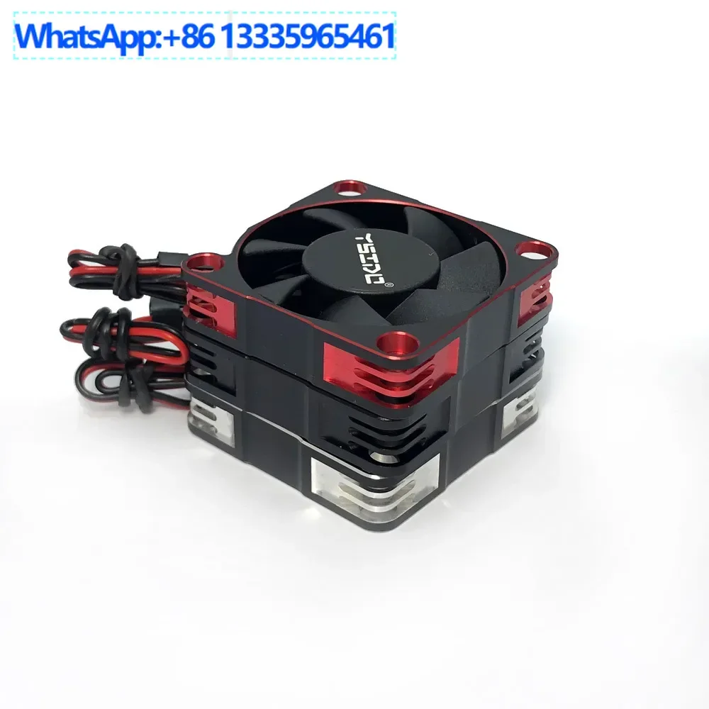 

3Pcs waterproof 4510 metal shell, model car, cooling fan, motor ESC, cooling fan