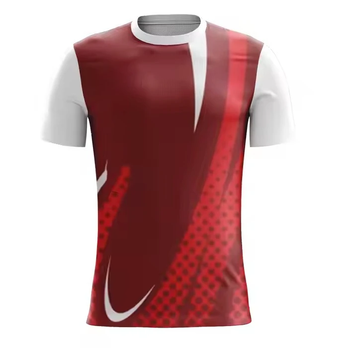 

Новая мужская дышащая и стильная футбольная футболка с 3D-принтом, круглым вырезом и коротким рукавом, которая популярна Globally