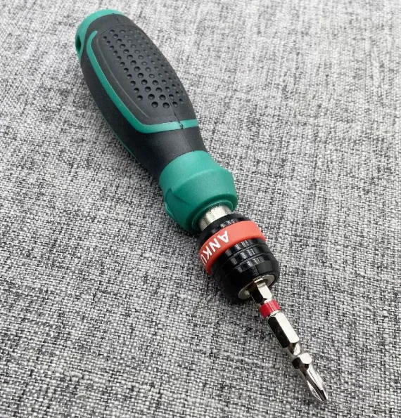 Multifunctional screwdriver handle, bit handle, hexagonal hole, can hold 6.35mm bit tool, bit changer, screwdriver handle