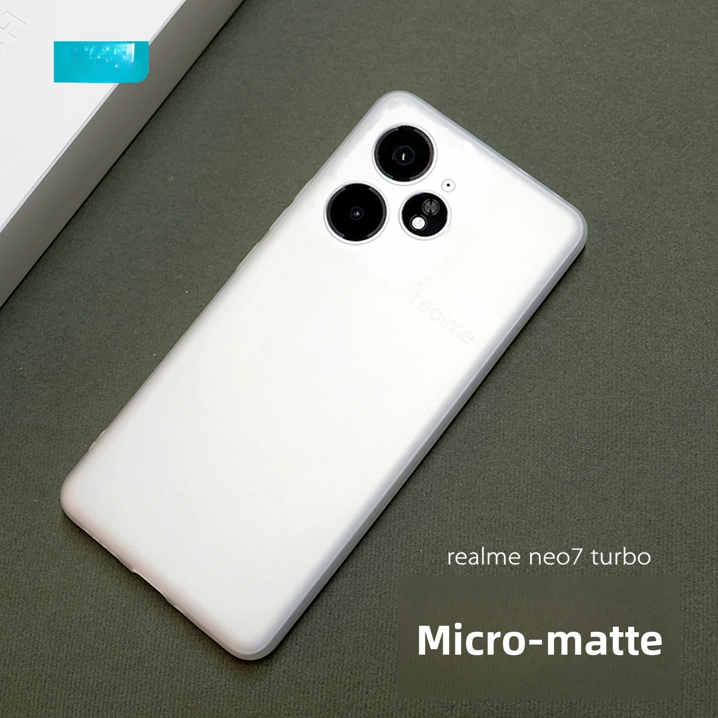

For Realme Neo7 Turbo Case features a luxurious matte PC TPU GT7Pro finish and is shockproof and drop-resistant