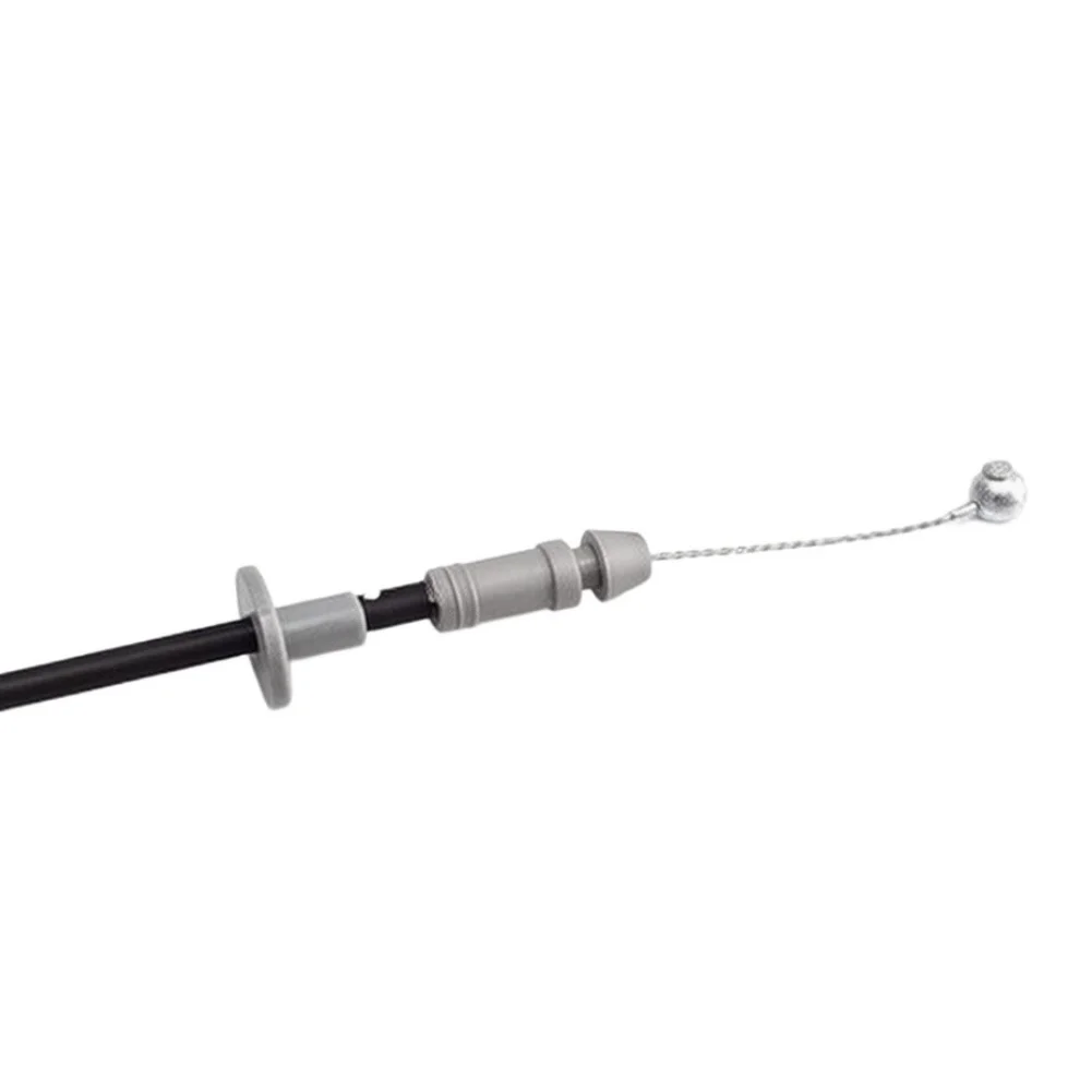 Hood Lock Release Cable Compatible with For Lexus For RX330 RX350 RX400h 2004-2009 Black ABS OEM Number 536300E010