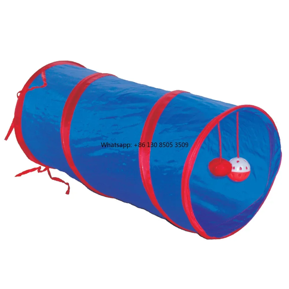 Pop up Durable Outdoor Easy Clean Bule Cat Tunnel