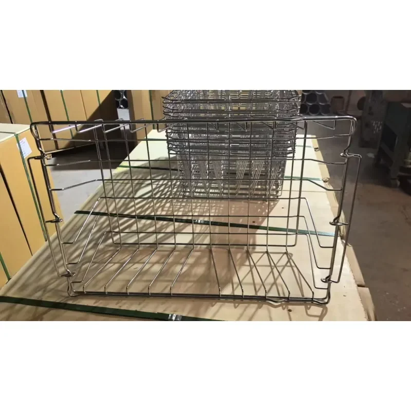 304 Stainless Steel Oil Multi-functional Mesh Basket
