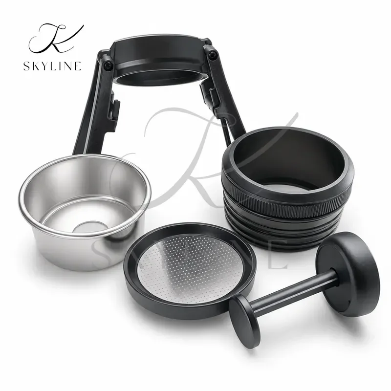 For Staresso Third Coffee Machine Accessories 300 Powder Bowl Pressure Rod Star Grain 3 Bracket Ring Filter Screen Valve
