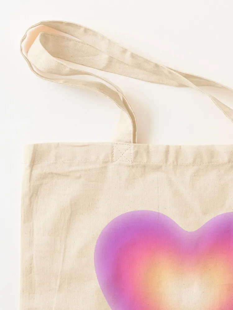 Aura heart Tote Bag canvas tote tote bag men Women bags free delivery bags