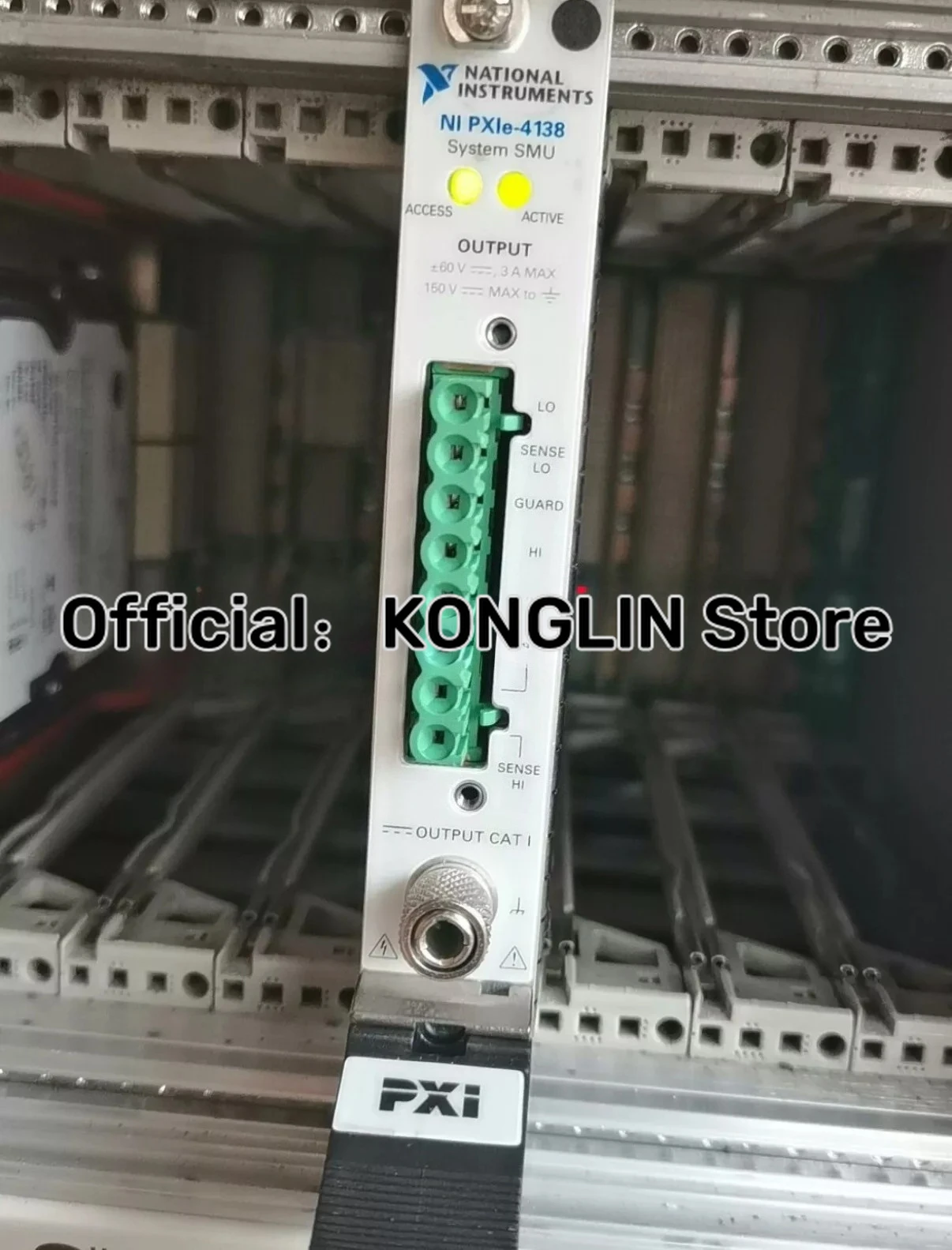 Used National Instruments Controller module NI PXIe-4138