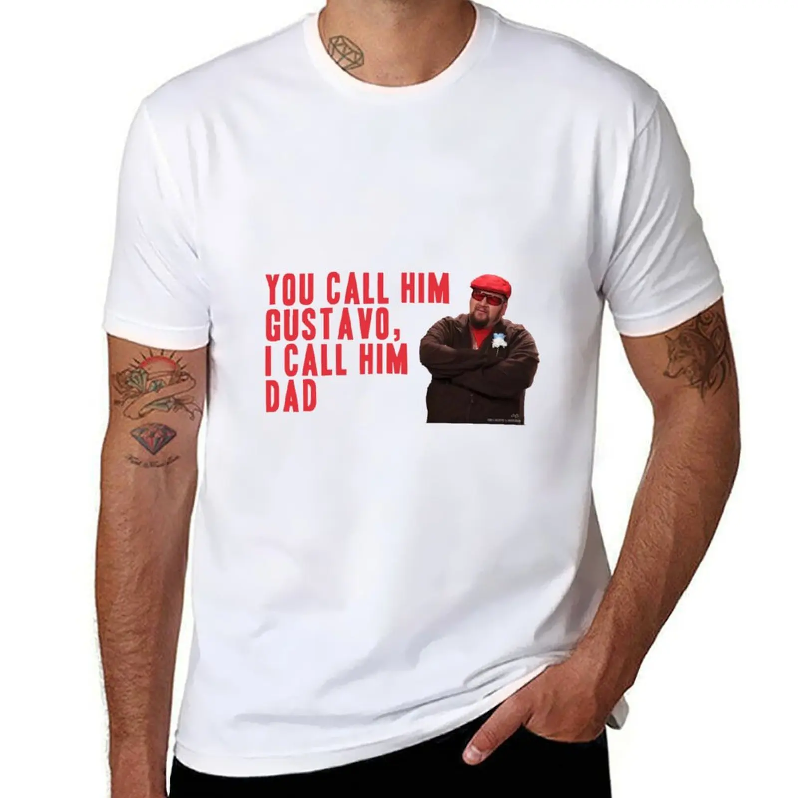 

Dad T-Shirt t Gustavo, shirt cotton pack personalised You Call t t shirts for shirts cotton man Him Him 100% I Call