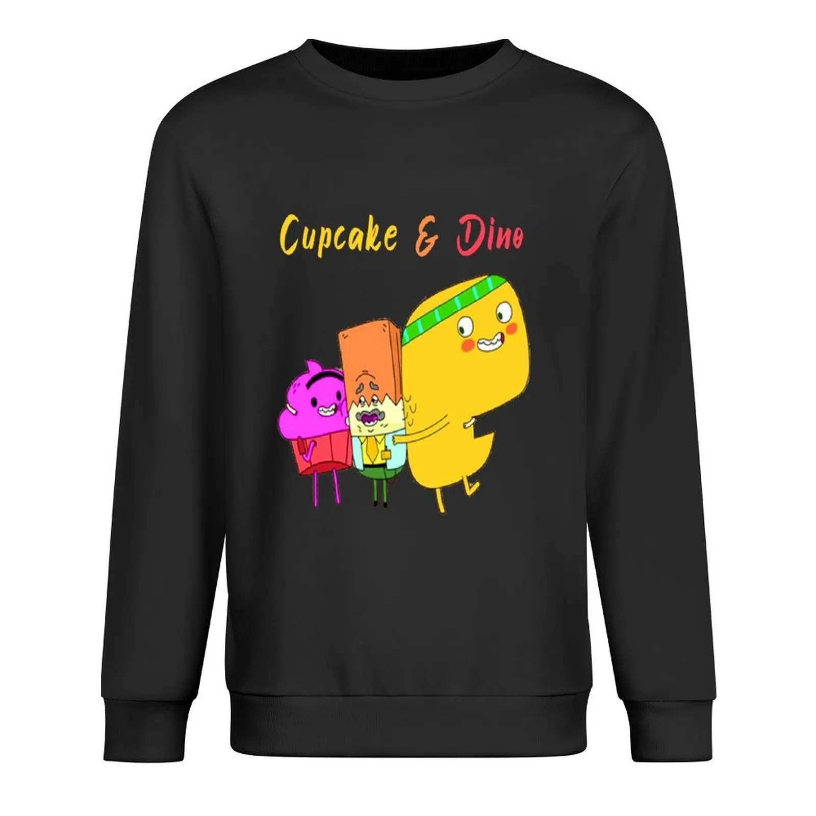

Cupcake & Dino - General Services cupcake and din Pullover autumn anime clothes male clothes sports sweatshirt man