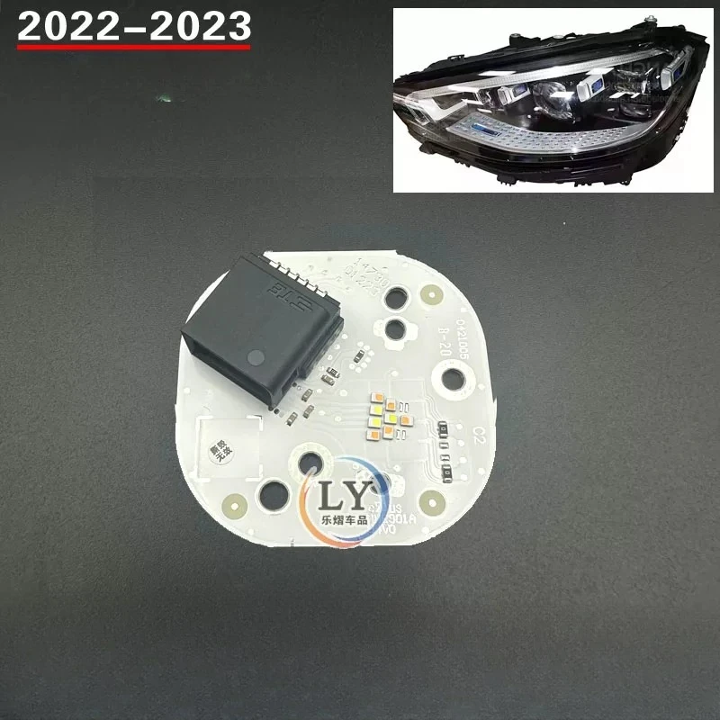 White Light For Benz W223 2022-2023 Car Headlights DRL Chip Ballast Chip Circuit Board Light Source Board Chip