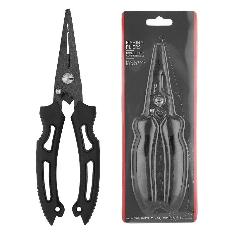 

Portable Lure Fishing Pliers - Multi-functional Stainless Steel, Line Cutter, Hook Remover, Fish Controller, Fishing Accessories