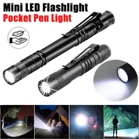Mini Portable LED Pen Light Pocket Ultra Bright High Lumens Handheld Flashlight Linterna Torch For Camping Outdoor Emergency