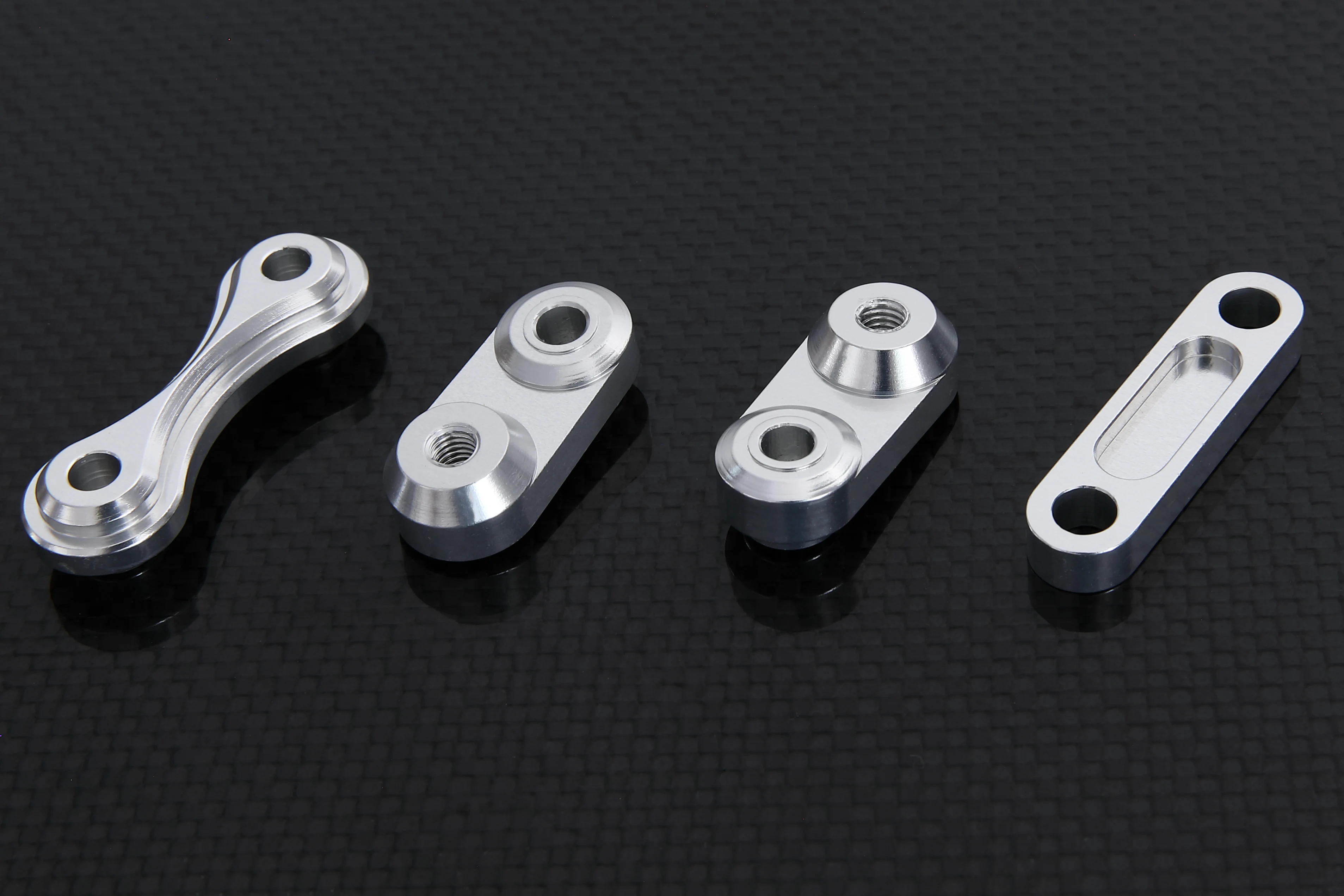 

GTBRacing CNC Aluminum Steering Wiper Arm Set for1/5 RC Car HPI km rv Baja 5b ss 5sc Upgrade Part