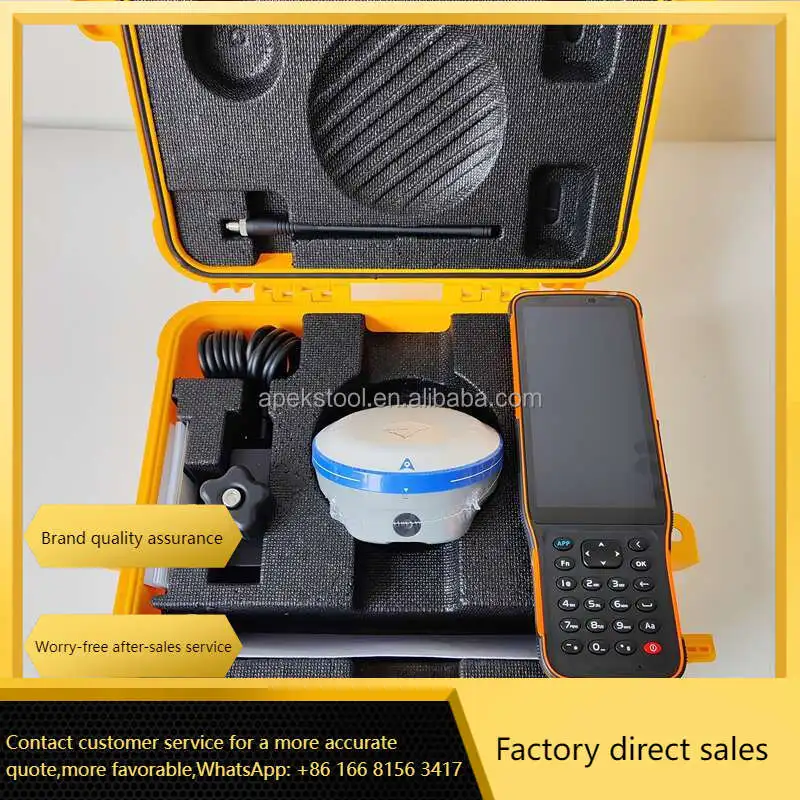 Easy Operation GNSS Receiver With IP68 Rating And -45~75 Operating Temp For IBase And Rover CHC I76/X13 RTK