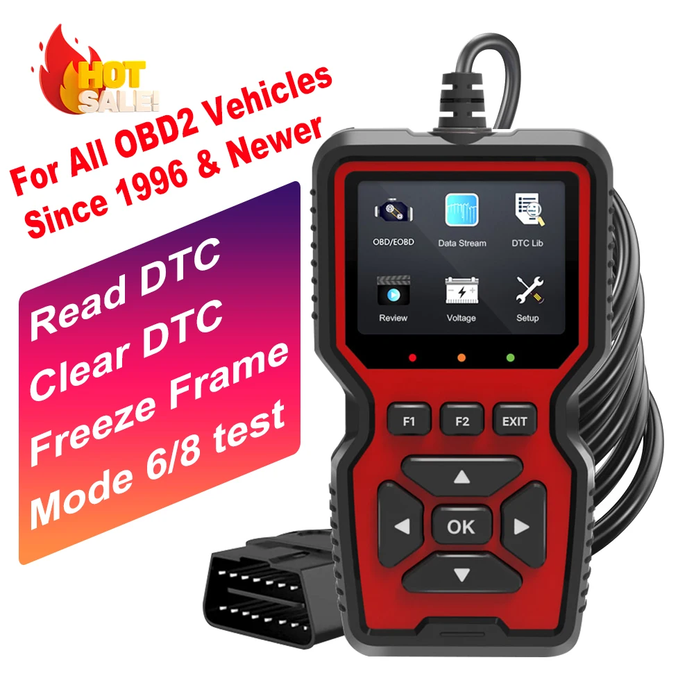 Source Factory OBD2 Scanner OEM/ODM Check Engine Scanner Diagnosis Car Diagnostic Scanner auto Tool Automotive Detect Failure