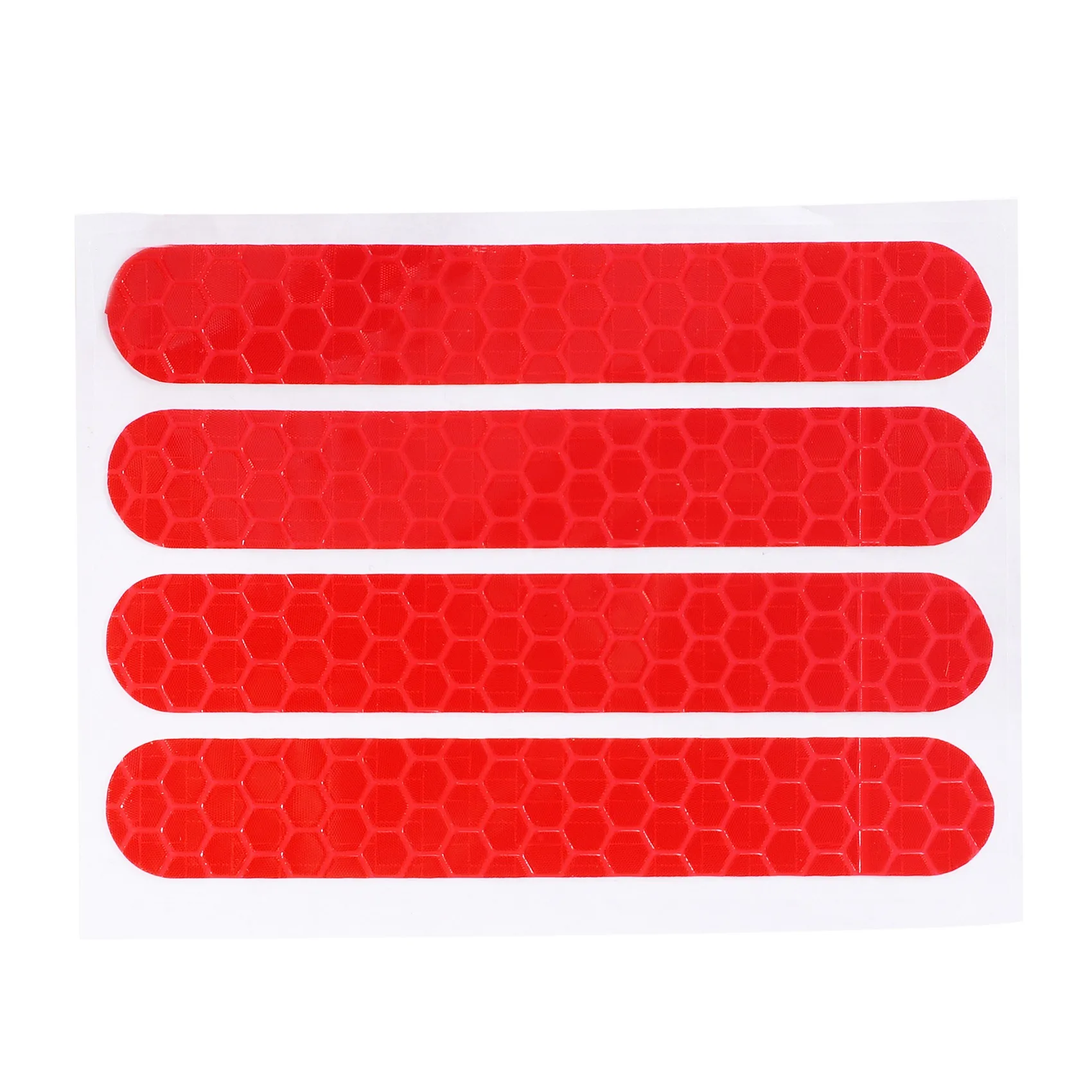 Front Rear Wheel Cover Protective Shell Reflective Sticker for Ninebot Max G30 Scooter Accessories 4PCS, Red