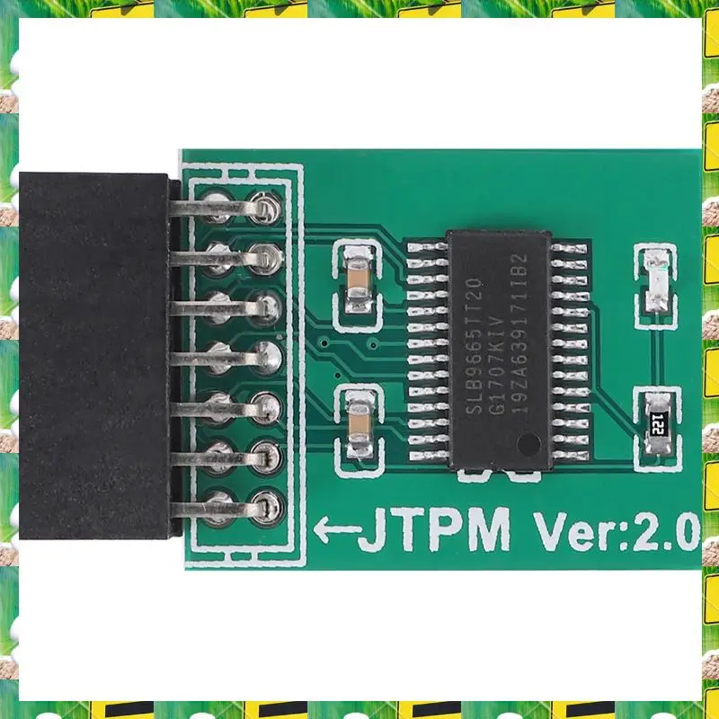 3C Electron TPM 2.0 Encryption Security Module Remote Card LPC-14PIN Module 14Pin LPC For MSI TPM2.0 LPC 14 Pin Security Module,