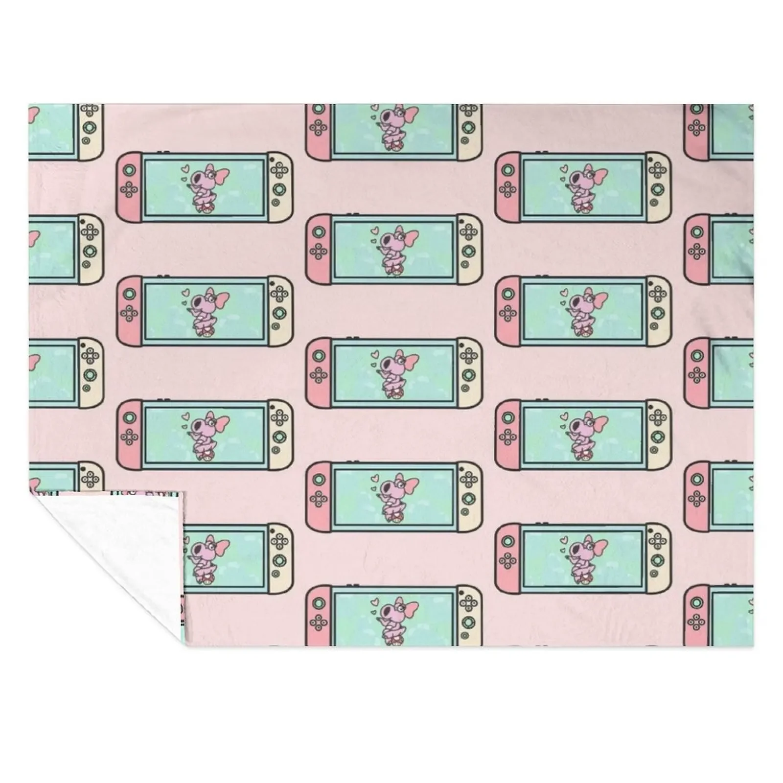 

Birdo Mushroom Kiss Switch Throw Blanket For Baby Decorative Sofa bed plaid Blankets For Bed Blankets