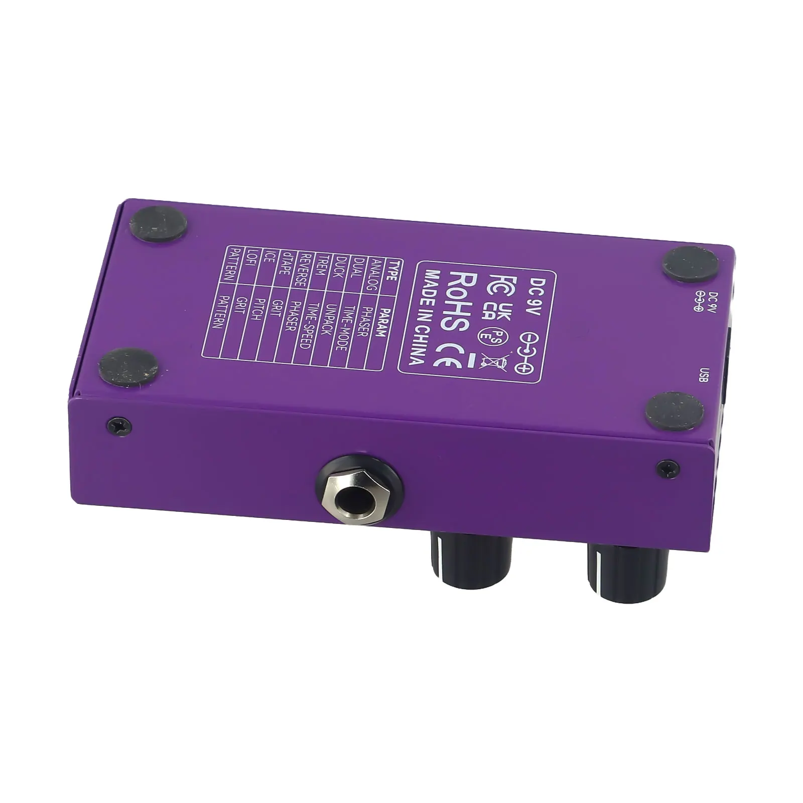 

Педаль эффектов Delay для музыкальных экспериментов 112L*68W*40Hmm: безупречное качество звука, психоделический тембр для гитары