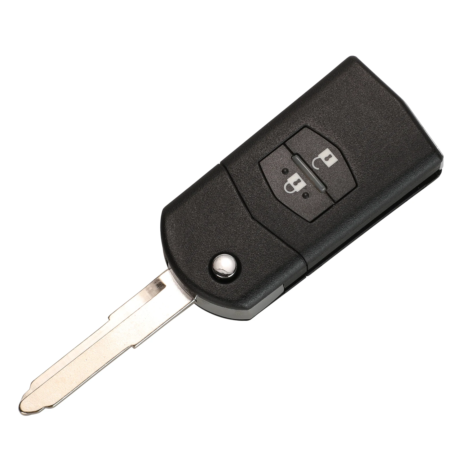 jingyuqin  2Button Remote Fob Flip Car Key 315Mhz /433Mhz ID63-80bit For  Mazda 3 M3 Axela 6 M6 Atenza 41797 / 41528 41521 41840