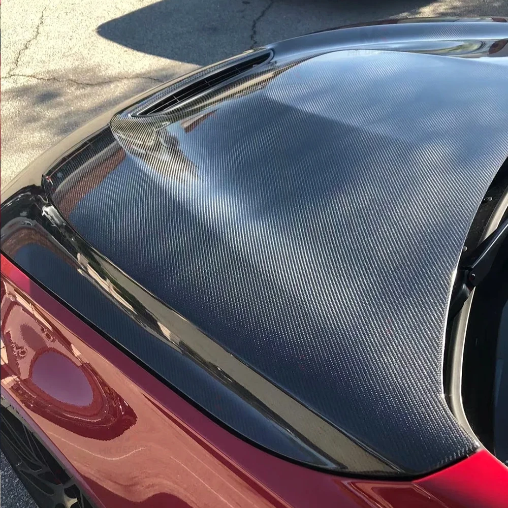 

Carbon Fiber GTS Style Front Bonnet Engine Hood for BMW M3 F80 M4 F82 2014-2020 Front Hood Replacement Car Styling