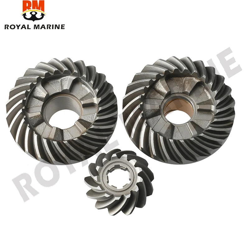 

Комплект редукторов для подвесного мотора yamaha 2T 48HP 55HP 697-45551-00 Pinion (13T) 697-45571-00 (24T), передняя передача 697-45560-00 (24T)