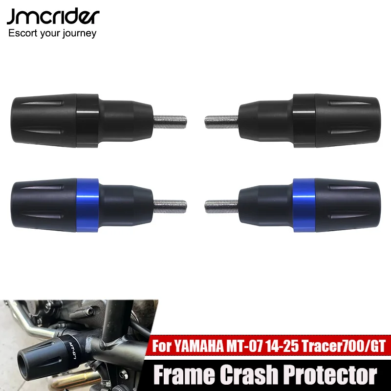 For YAMAHA MT07 MT-07 2014-2025 FZ07 Tracer 700/GT 7 Motorcycle Accessories Frame Sliders Crash Protector Falling Protection Pad