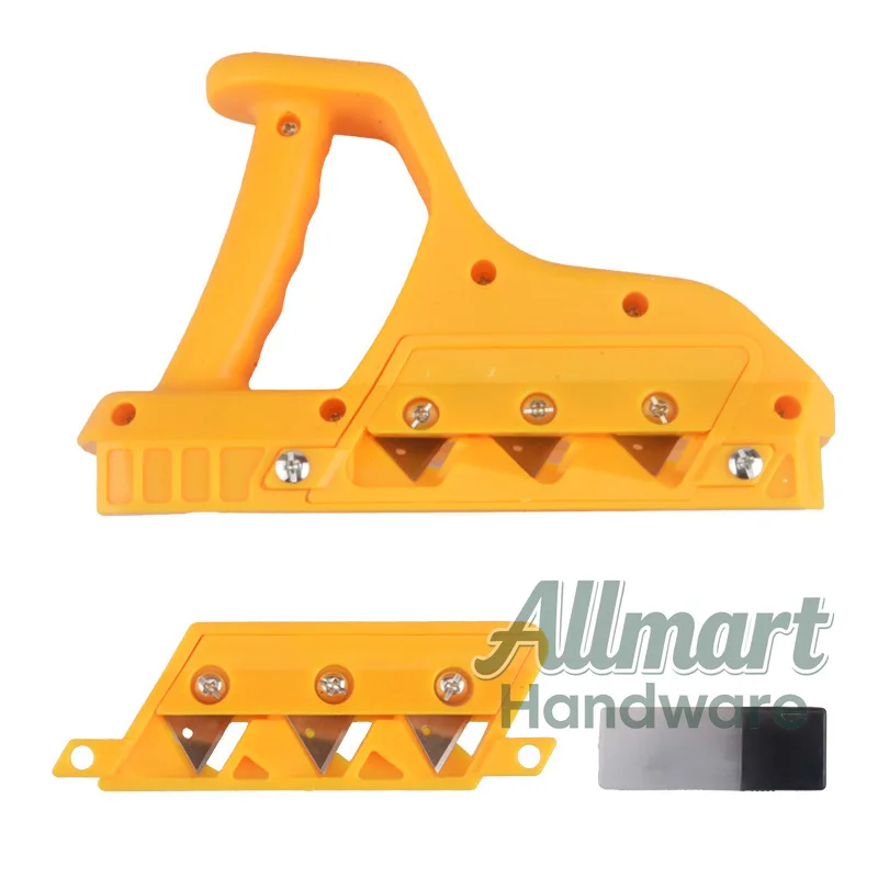 

Multi-Angle Gypsum Board Chamfer Plane, 45&60 Degree Edge Trimming Chamfer Tool, Woodworking Special Chamfering Tool Kit