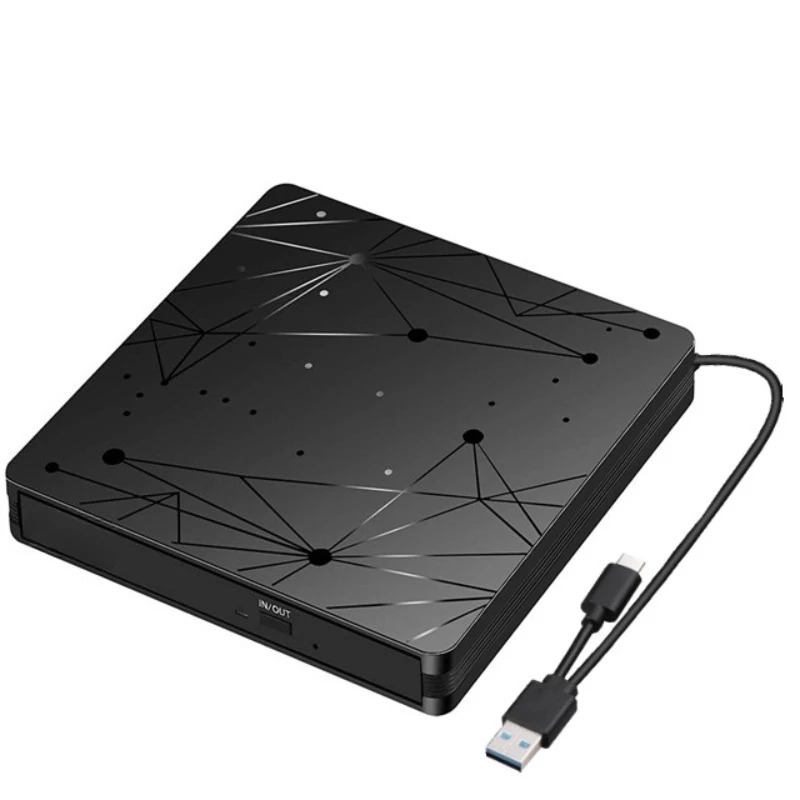 Tray mobile external optical drive Desktop computer external optical drive Notebook portable burning optical drive