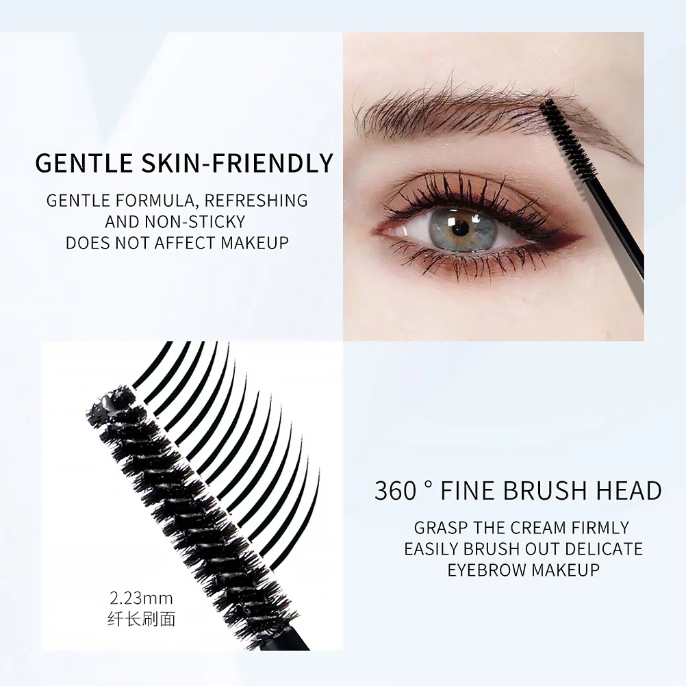 

2Pcs Eyebrow Styling Gel Clear Waterproof Sweat-Proof Long-Lasting Brow Fixing Liquid Natural Invisible Makeup