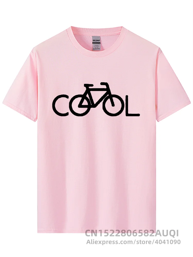 Tee Fashion Design Bike It\'s Cool Men T-shirt Colors Cotton Short sleeves Tops Tee Streetwear Hip Hop Unisex Plus Size