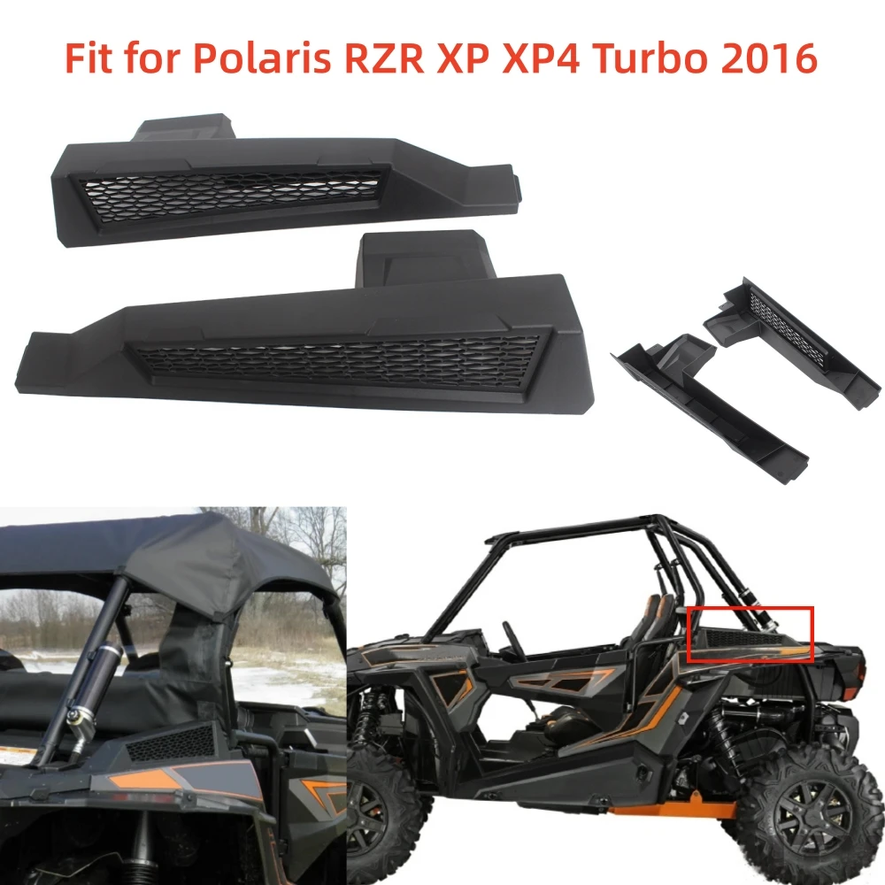 

For Polaris RZR XP XP4 Turbo 2016 UTV Accessories Air Intake Panel Cover Left Right Intake Vents Bezel Kit Replace for 2206649