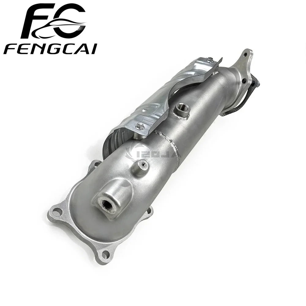

High flow exhaust downpipe Catalytic converter for 2021-2024 Honda Civic TYPE-R FL5 2.0T stainless steel exhaust pipe retrofit