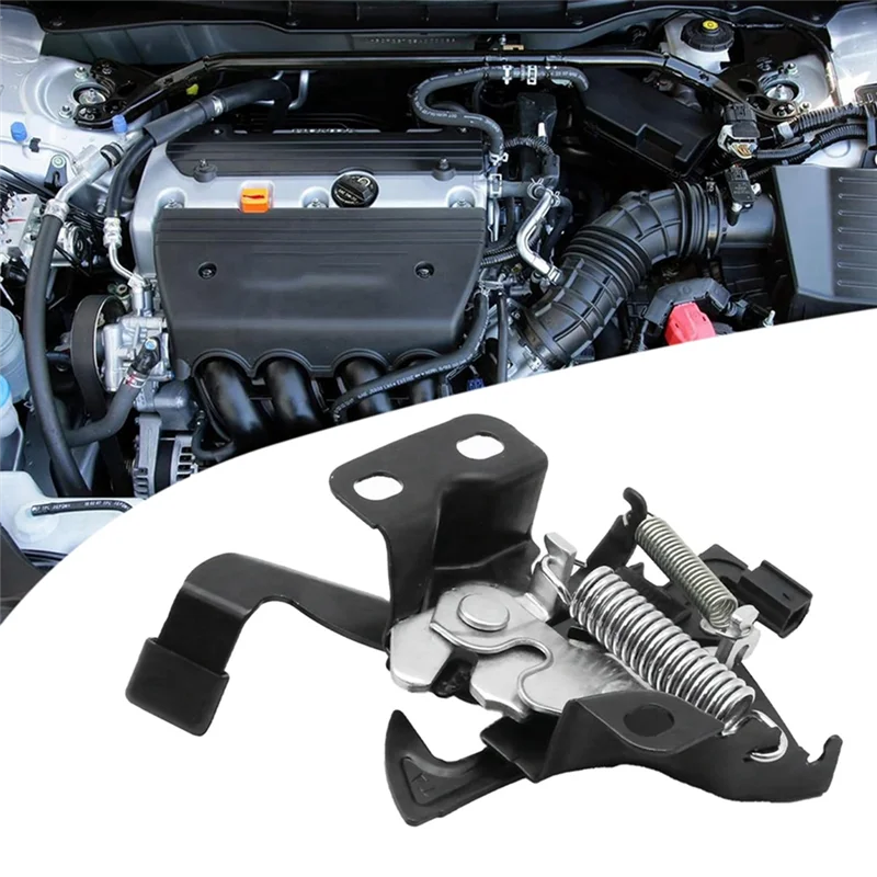 74120TA0A01 conjunto de bloqueo de pestillo de capó de motor de coche para Honda Accord LX 2.4L L4 Gas 2008 2009 2010 2011 2012