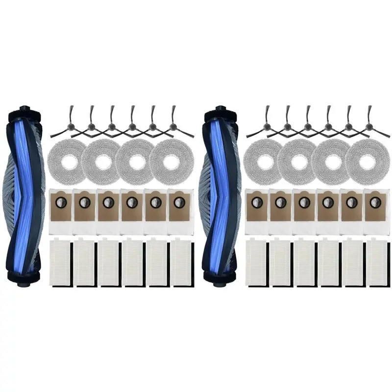 

CKFAM-2 Set For Lefant M3 Robot Vacuum Cleaner Set, 1 Main Brush 6 HEPA Filter 4 Mop Pad 6 Dust Bag 6 Side Brush